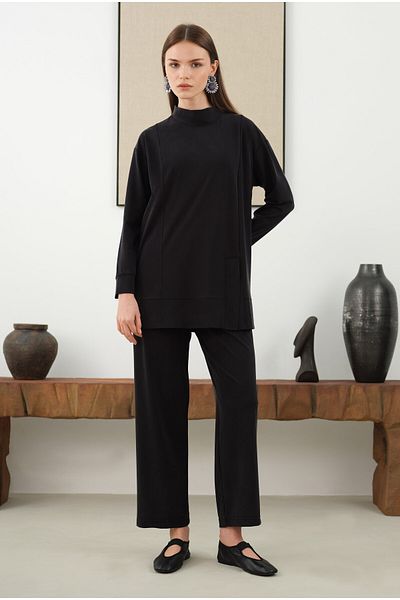 HEQA Lycra Modal Set, Black Style