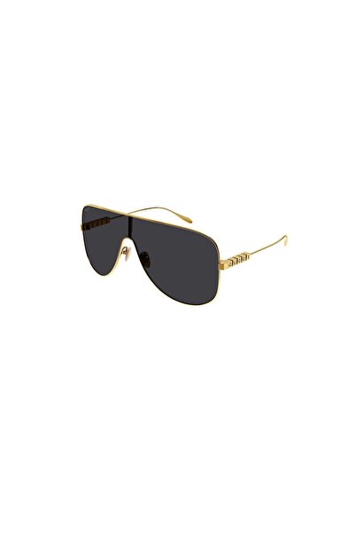 Gucci GG 1436S 001 99 Unisex Blok Cam Gold Metal Güneş Gözlüğü