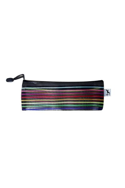 KARPİN Zippered Black Mesh Pen 01820