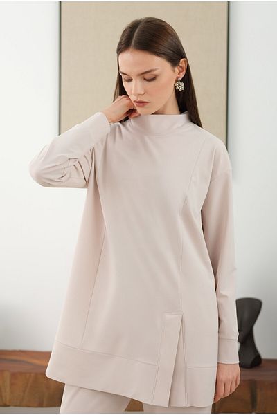 HEQA بدلة ليكرا مودال كشمير ناعم