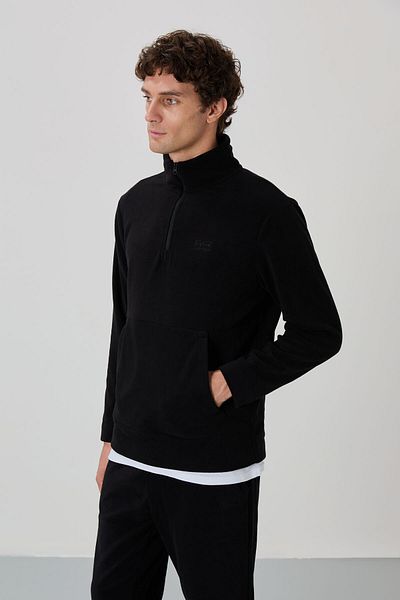 AIR JONES Ανδρική αθλητική φόρμα Carol Black Fleece - 85226