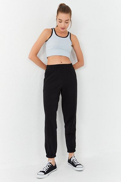 TOMMY LIFE Stone Basic Zero Sleeve Slim Fit U Collar Women's Crop Top Undershirt - 97162
