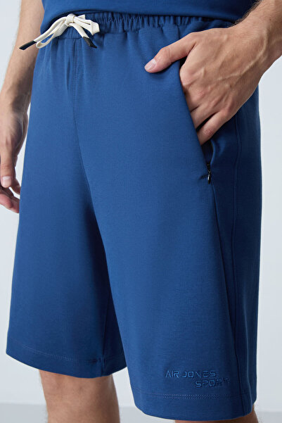 AIR JONES Parlament Cotton Thick Soft Textured Standard Fit Basic Men's Shorts - 81276