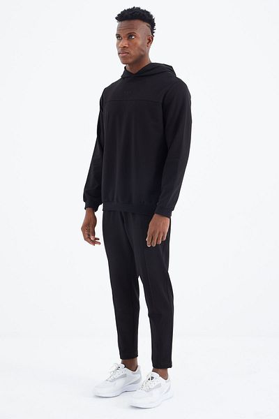AIR JONES Kelvin Black Kelvin Basic ανδρική φόρμα - 85230
