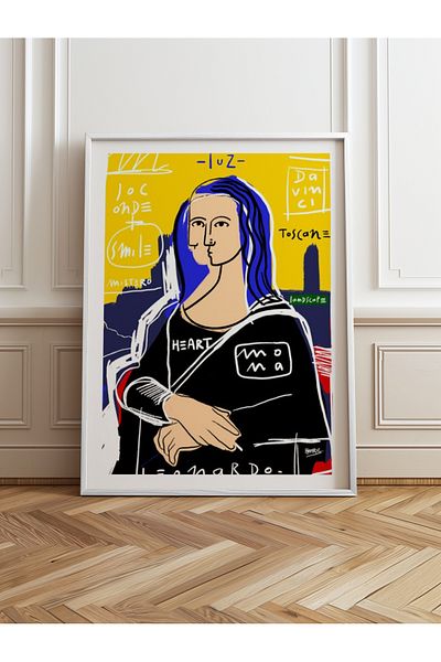 HOMEPACK Single Wooden Framed Painting One Piece Poster Painting Tk/1086