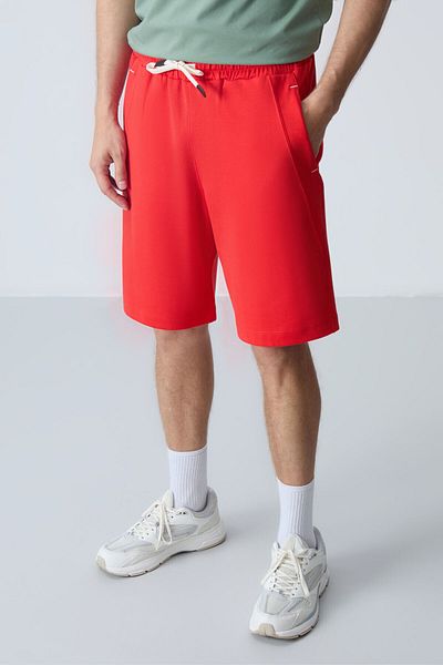 AIR JONES Pantaloni scurți Fiesta Basic pentru bărbați - bumbac, textura moale groasă, potrivire standard - 81278