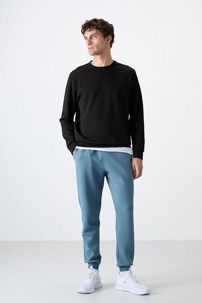 TOMMY LIFE Ανδρική αθλητική φόρμα Forest Green Lace-Up Skinny Leg - 84999