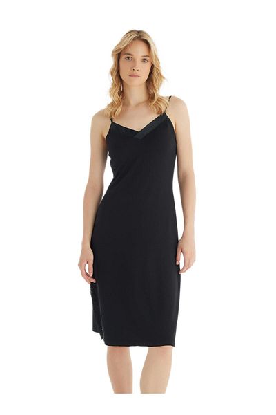 Blackspade Women's Black Nightgown Shoes Model: 51801