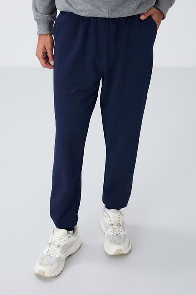 TOMMY LIFE Ανδρικό φούτερ Indigo - με τσέπες και μανσέτες, Classic Fit - 84652