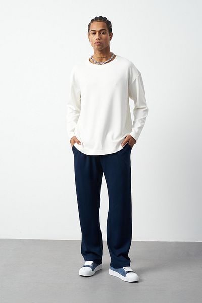 Mesfeno Stretchy Modal Fabric Baggy Men's Trousers