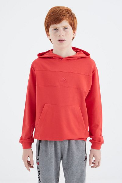 TOMMY LIFE Fiesta Hooded Basic Boy's Sweatshirt - 11181