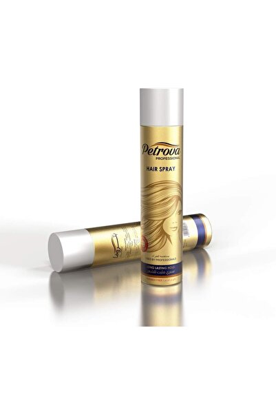Petrova بخاخ شعر احترافي يدوم طويلا لتصفيف ومثبت الشعر 300 مل