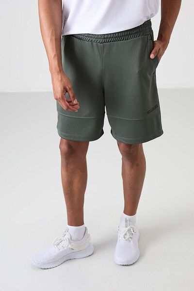 TOMMY LIFE Ανδρικό σορτς Khaki Thick Soft Comfort Fit - 81272