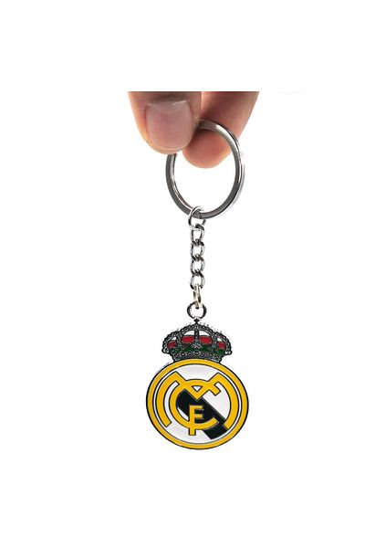 Real Madrid club Keychain – Metal Key Ring for Fans, Gifts, and Collectibles
