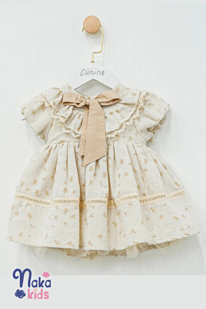 Naka Concept Fiyonk Masalı Kız Bebek Elbisesi