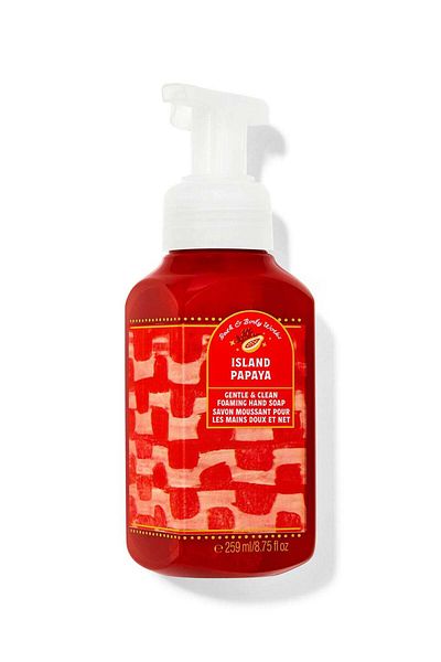 Bath & Body Works Island Papaya Gentle & Clean Foaming Hand Soap