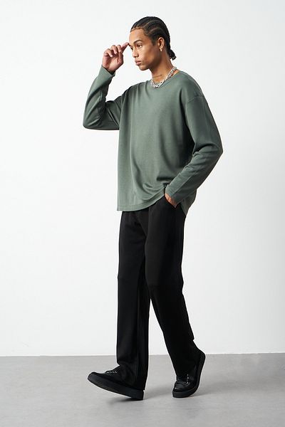 Mesfeno Stretchy Modal Fabric Baggy Men's Trousers