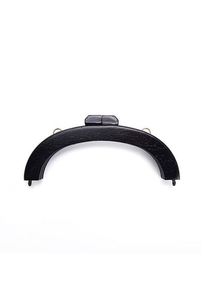 Sultan 20 cm Black Oval Mikenli Burs