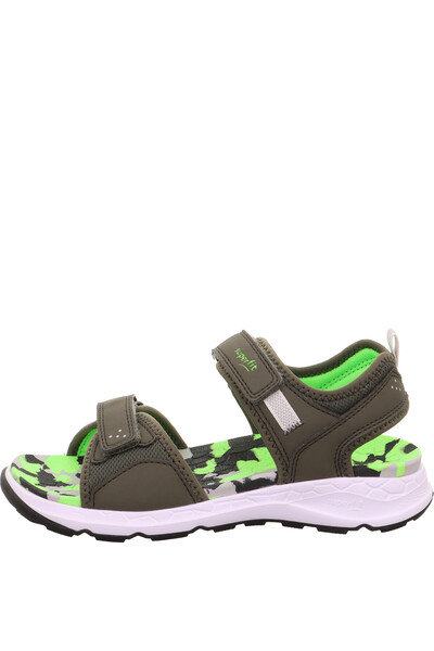Superfit Criss Cross - Green/Light Green Boys Sandals