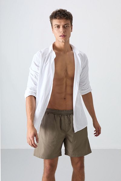 TOMMY LIFE Ανδρικό μαγιό Camel Quick Dry Standard Fit - 81237