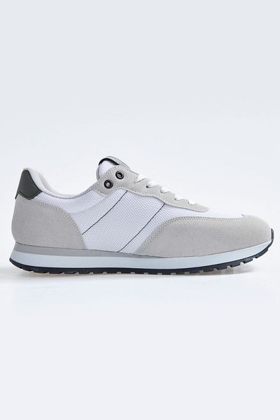 TOMMY LIFE Pánská sportovní obuv Ice Lace Mesh Detailed Suede - 89116