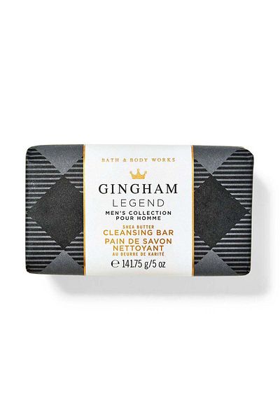 Bath & Body Works Gingham Legend Shea Butter Cleansing Bar