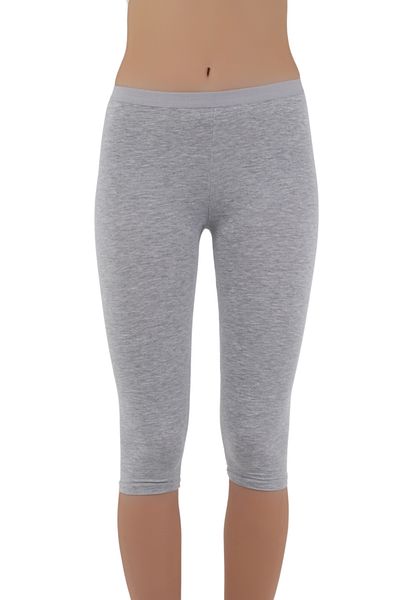 CNT Women's Short Leg Casual Leggings – Black, White, Gray |   S-M, L-Xl