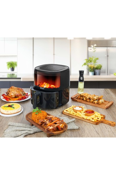 Zilan Φριτέζα αέρα ZLN9983, 1500W, χωρητικότητα 5L, μέγιστη θερμοκρασία 200 μοίρες, μαύρο