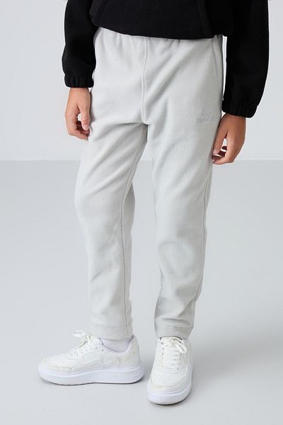 TOMMY LIFE Boy's Fleece Sweatpants - Embroidered, Stone Textured, Standard Fit - 11219
