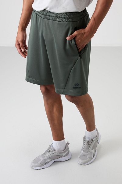 TOMMY LIFE Ανδρικό σορτς Khaki Thick Soft Comfort Fit - 81273