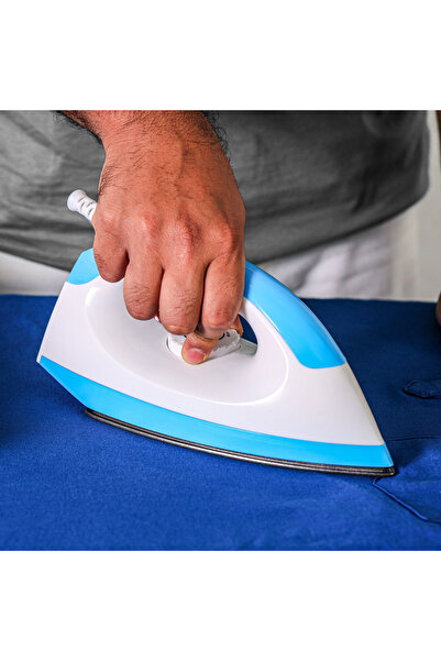 Geepas 1200W Dry Iron- Non-Stick Coating Plate & Adjustable Thermostat Control- GDI7782, Indicator Light