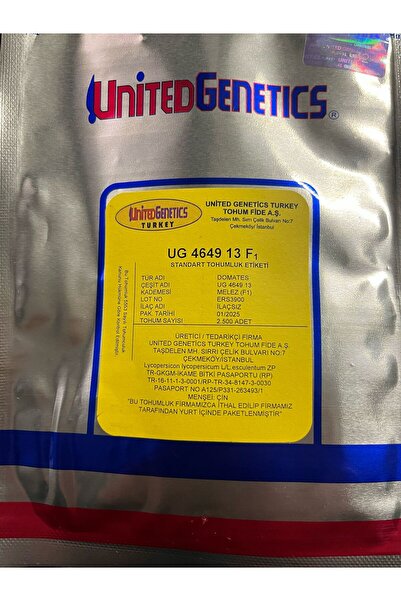 United Genetics ug 4649 domates tohumu 2.500 çekirdek