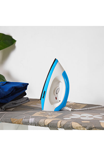 Geepas 1200W Dry Iron- Non-Stick Coating Plate & Adjustable Thermostat Control- GDI7782, Indicator Light