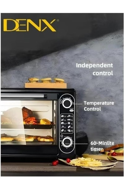 Denx Electric oven with large temperature control device