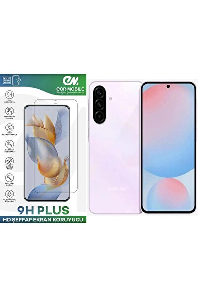Ecr Mobile Samsung Galaxy A56 Ekran Koruyucu 9H Esnek Nano Cam Tam Uyumlu Şeffaf