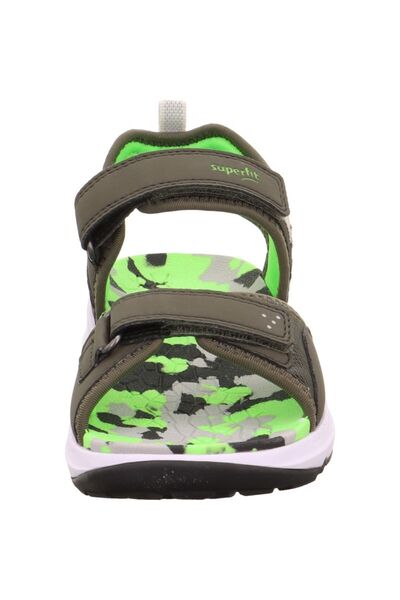 Superfit Criss Cross - Green/Light Green Boys Sandals