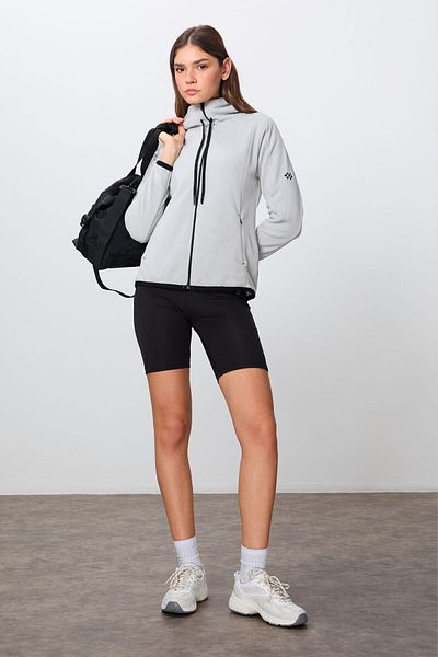 TOMMY LIFE Γυναικείο φούτερ με κουκούλα Fleece με χοντρή υφή -97287