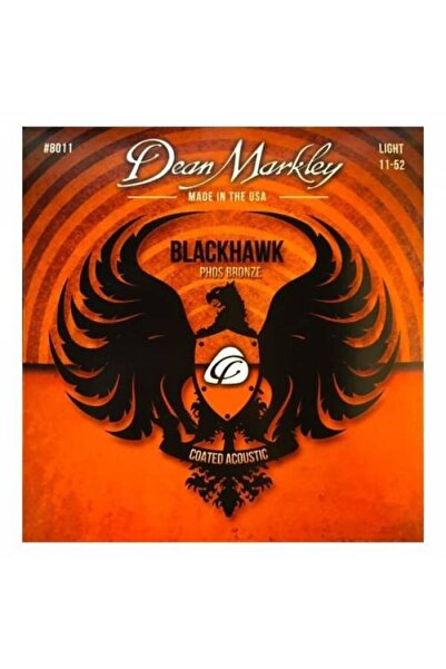 Dean Markley 8011 بلاك هوك 11-52 فوسفور أكوستيك جيتار تل سيتي