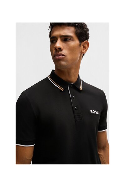 BOSS Paddy Pamuklu Polo Yaka Tişört