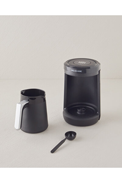 English Home Tkm 6002 Çift Taşım Türk Kahvesi Makinesi Siyah-krom
