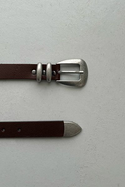HYMAN Men's 100% Leather Old Money Belt