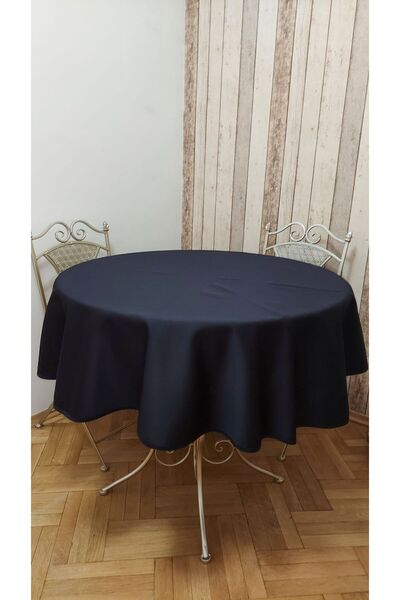 gonk Luxury Background Fabric, Worry-Free, Fiskos, Dining Table Cloth. Diameter 150 Cm.