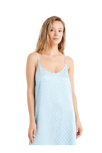Blackspade Women's Blue Nightgown 60486