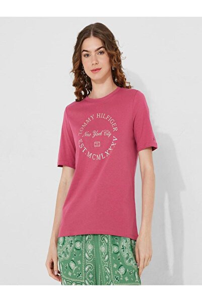 Tommy Hilfiger Metallic Roundall T-Shirt Regular Fit Ww0Ww36038