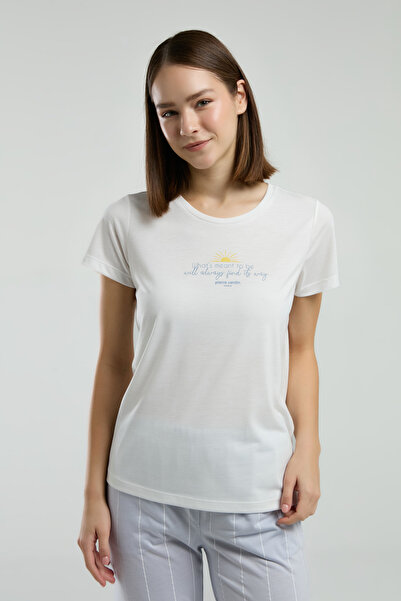 Pierre Cardin New Season Short Sleeve Women's Pajama Set Summer