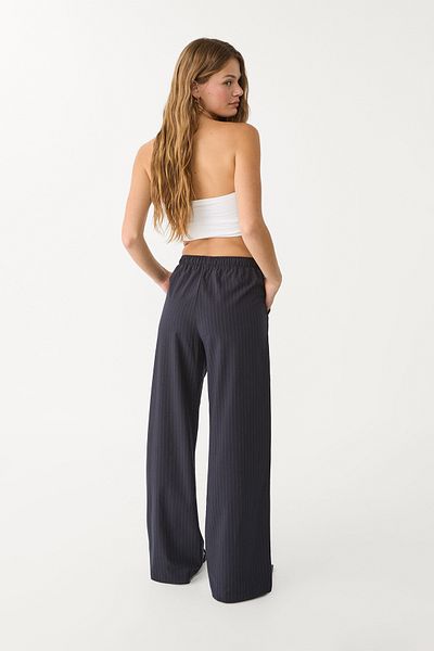 Stradivarius Flowing striped trousers
