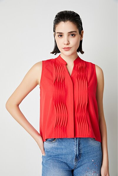 femi9 Pleated panel shirt