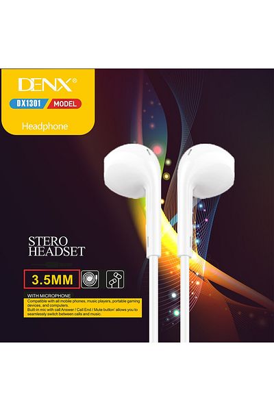 Denx DX301 - سماعة رأس بموصل PD