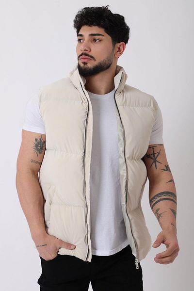 Stilkombin Stand Collar Iron Zipper Nova Vest Vks_60325
