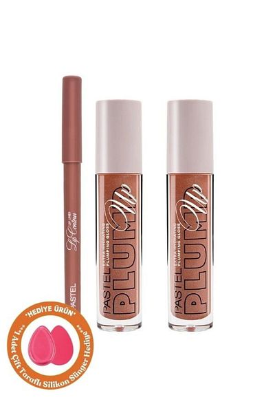 Pastel Profeshional Plumping Gloss 202X2 Lip Contour and Liner Pieces